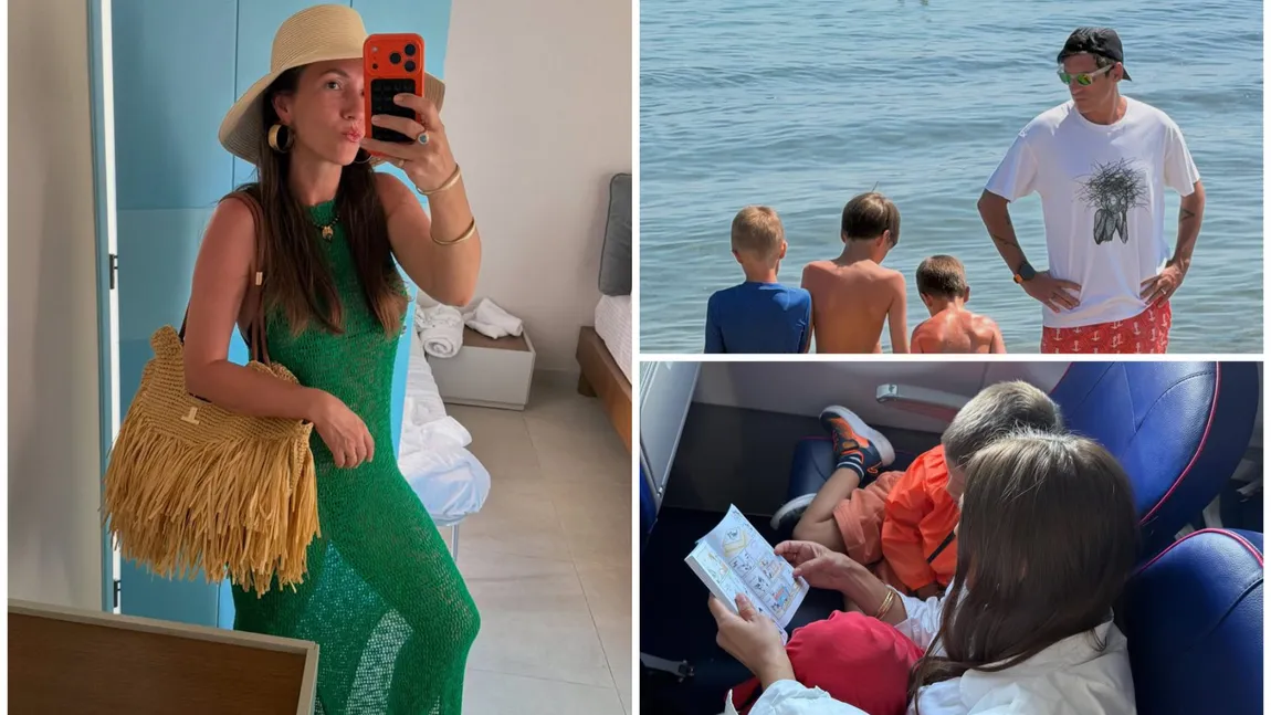Adela Popescu și Radu Vâlcan, imagini din vacanța din Grecia: 