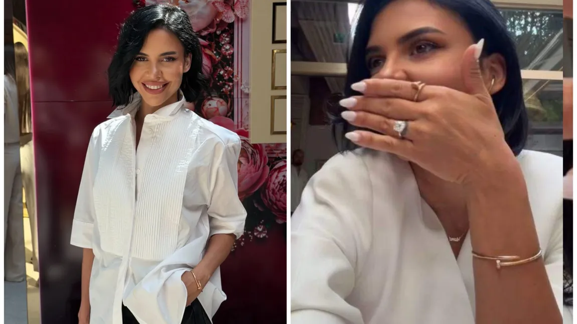 Andreea Popescu s-a logodit? Detaliul care a dat-o de gol pe influenceriță. A arătat tuturor inelul