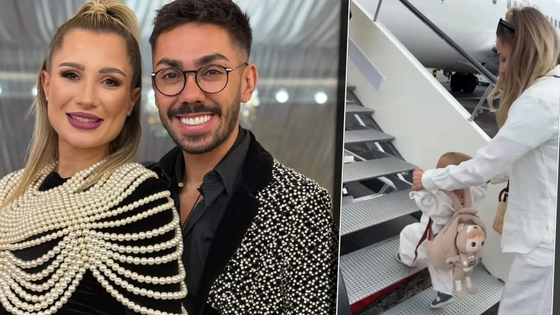 Armin Nicoară și Claudia Puican, vacanță alături de fiul lor. Destinația aleasă de celebrul cuplu