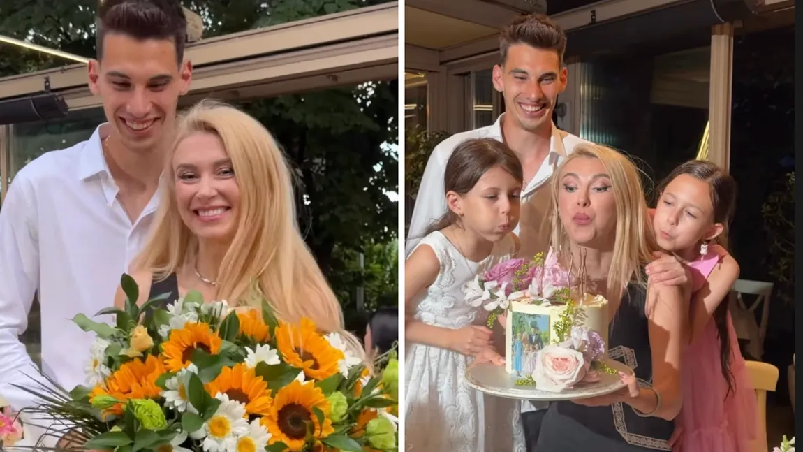 Cum și-a sărbătorit Andreea Bălan ziua de naștere: Rochia sexy pe care a purtat-o și gestul romantic al lui Victor Cornea