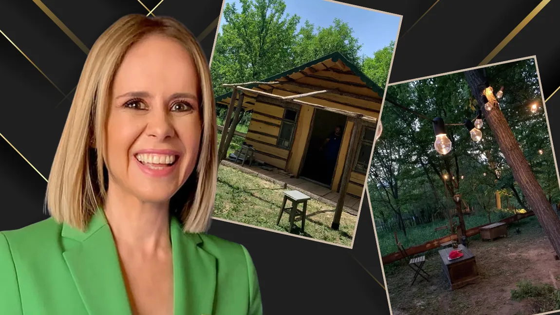Casa impresionantă a Mihaelei Bilic din pădure! Locul pare desprins dintr-un basm. Detaliul emoționant pe care mulți nu-l știu