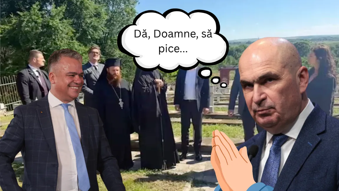 Imagini rare cu premierul demis! Ilie Bolojan, prezent la Mănăstirea Eroilor, se roagă să pice Guvernul Veștea