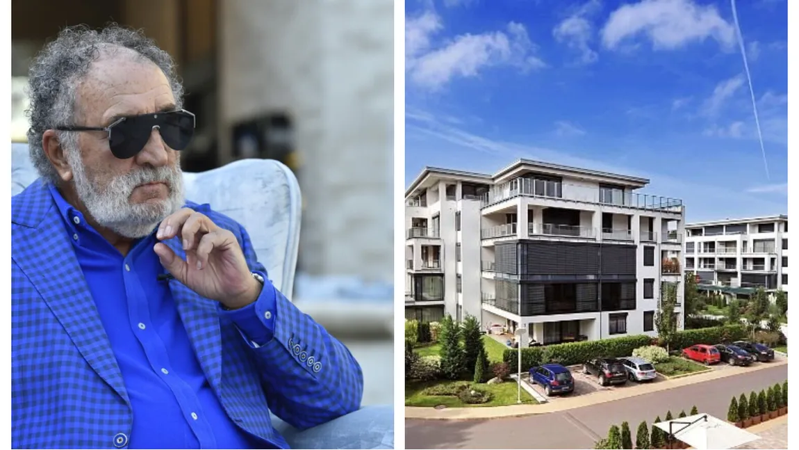 Cum arată penthouse-ul de la Stejarii al lui Ion Țiriac. Baia e cât un teren de tenis