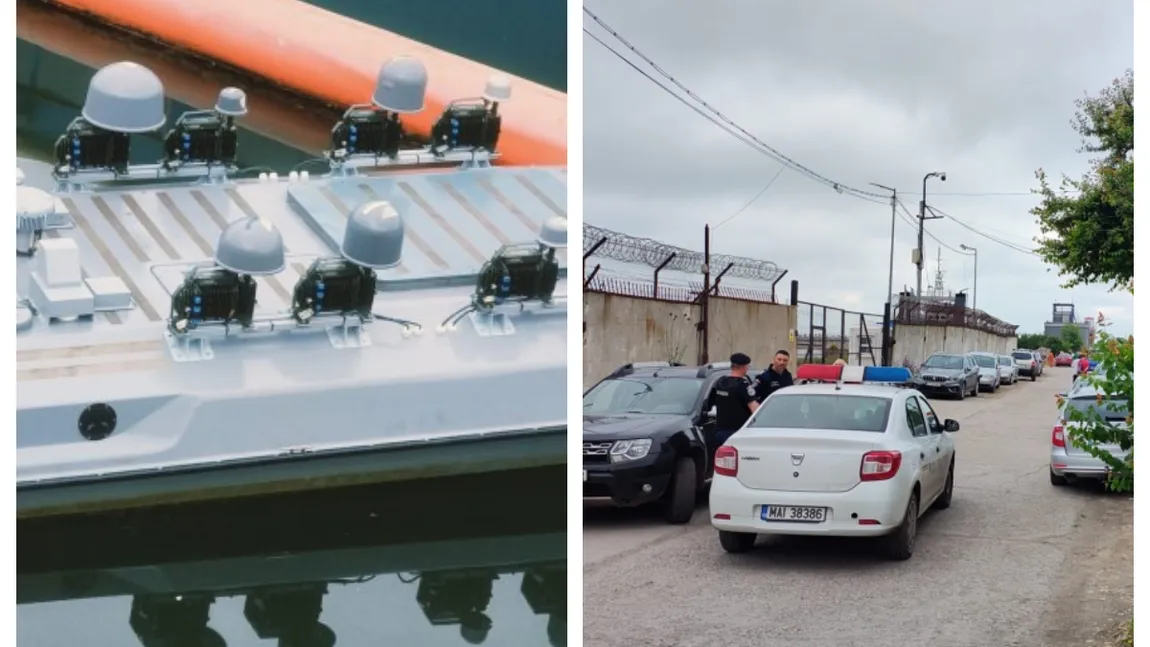 Alertă în Portul Constanța. O dronă marină găsită aproape de mal a explodat UPDATE