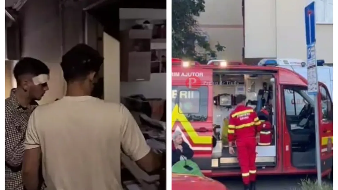 Momente de panică într-un bloc din Timișoara. Trei persoane au fost rănite după ce o trotinetă electrică a explodat într-un apartament