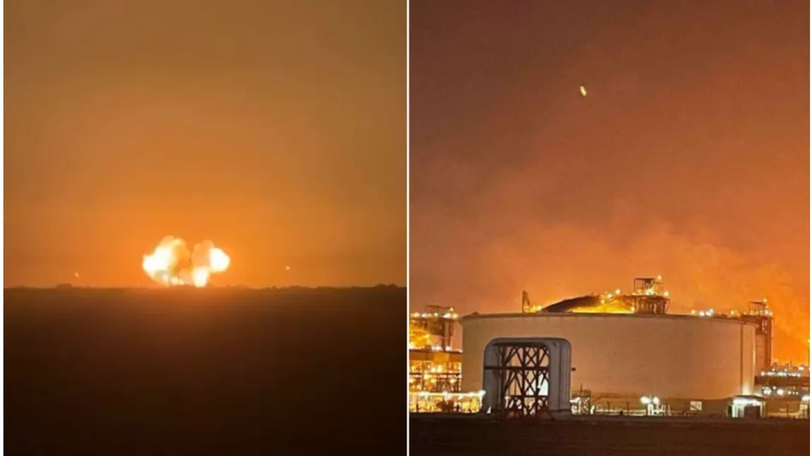 Explozie puternică, cel mai mare centru de gaze naturale lichefiate din lume a luat foc. Bilanțul victimelor e tragic: cel puțin 54 de răniți și 18 dispăruți