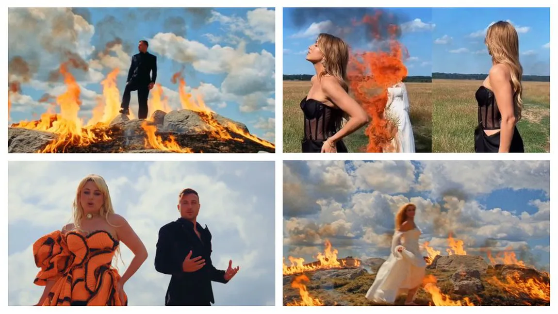 Reacţia dură a lui Valentin Sanfira după ce Codruţa Filip a dat foc rochiei de mireasă: 