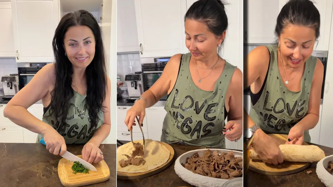 Gabriela Cristea, rețetă dietetică de kebab: 