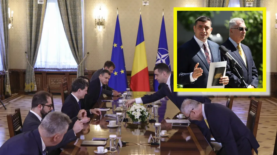 George Simion, primele declarații după consultările de la Cotroceni: ”Dacă Nicușor Dan va continua să încalce voința românilor, vom ajunge la suspendarea și demiterea lui”