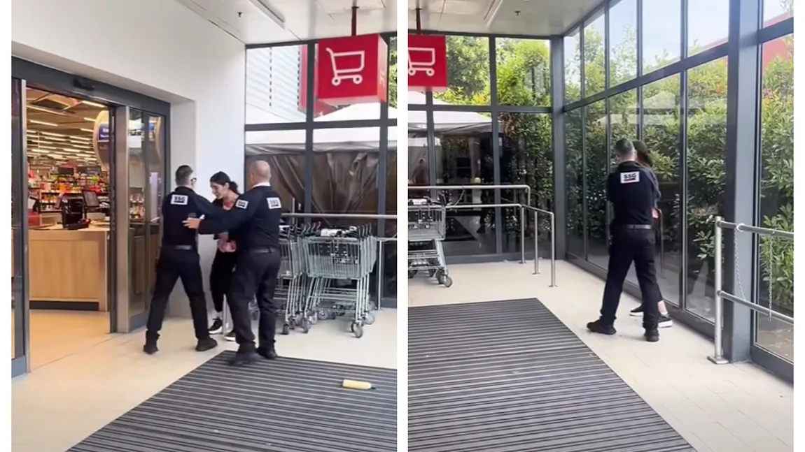 Cum a fost prinsă o hoaţă în Kaufland Vulcan VIDEO. Sunt 40 de furturi pe zi în magazinele din România