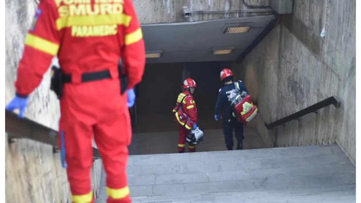 Incendiu puternic lângă metrou. Anunțul de ultimă oră făcut de reprezentanții Metrorex