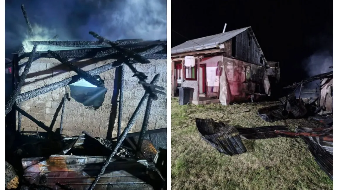 Incendiu devastator în Suceava. O fată de 15 ani a ars de vie în casa cuprinsă de flăcări