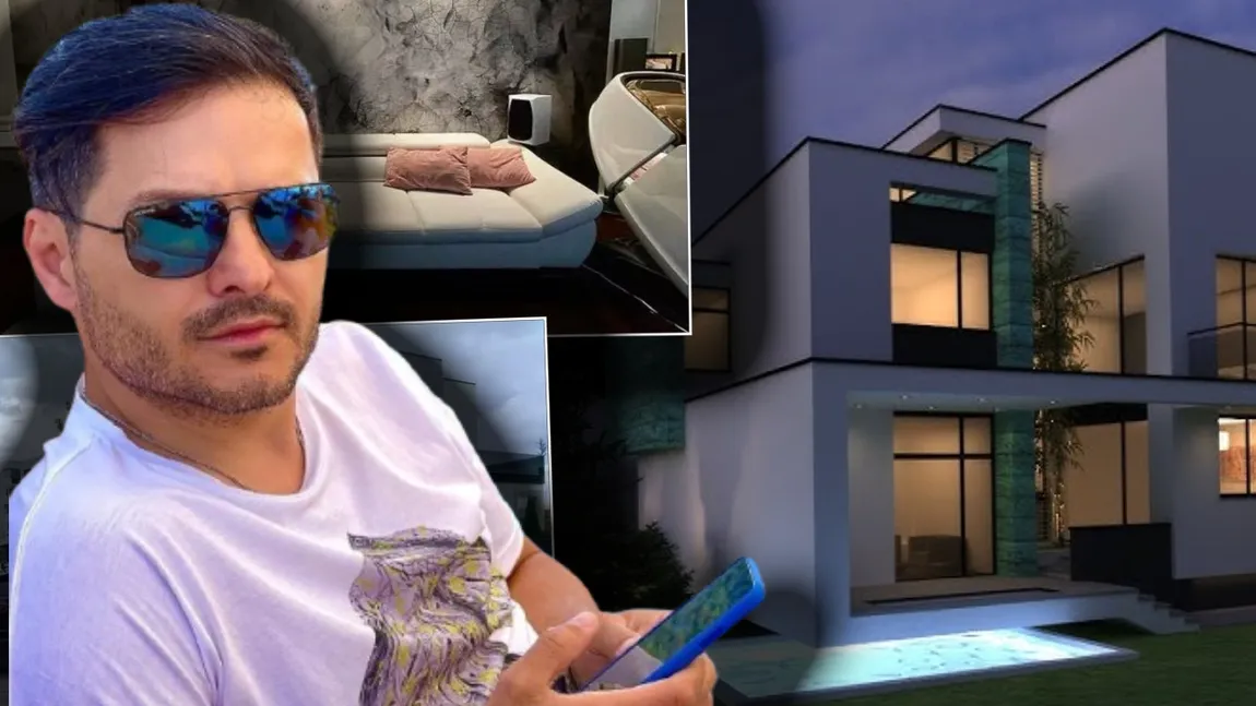Cum arată vila de lux a lui Liviu Vârciu din Capitală. Are buncăr, cinema și piscină. FOTO