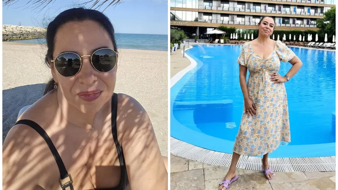 Imagini virale cu Oana Roman la plajă. Cum arată vedeta în costum de baie, după ce a slăbit 10 kilograme