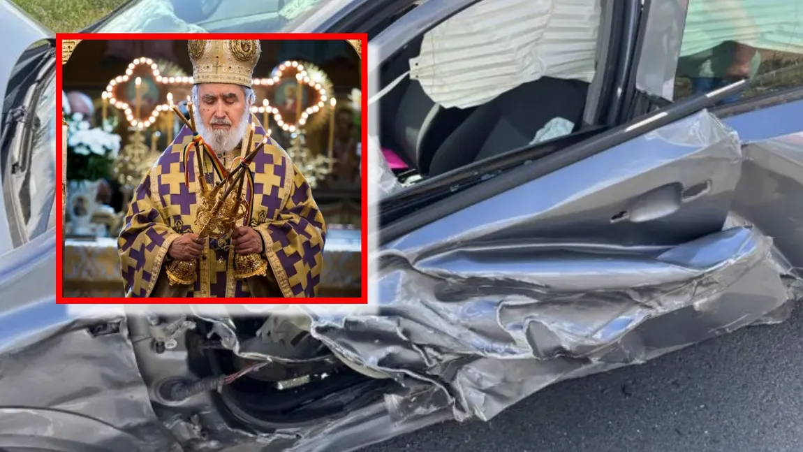 Arhiepiscopul Timotei al Aradului, transportat la spital în urma unui accident rutier