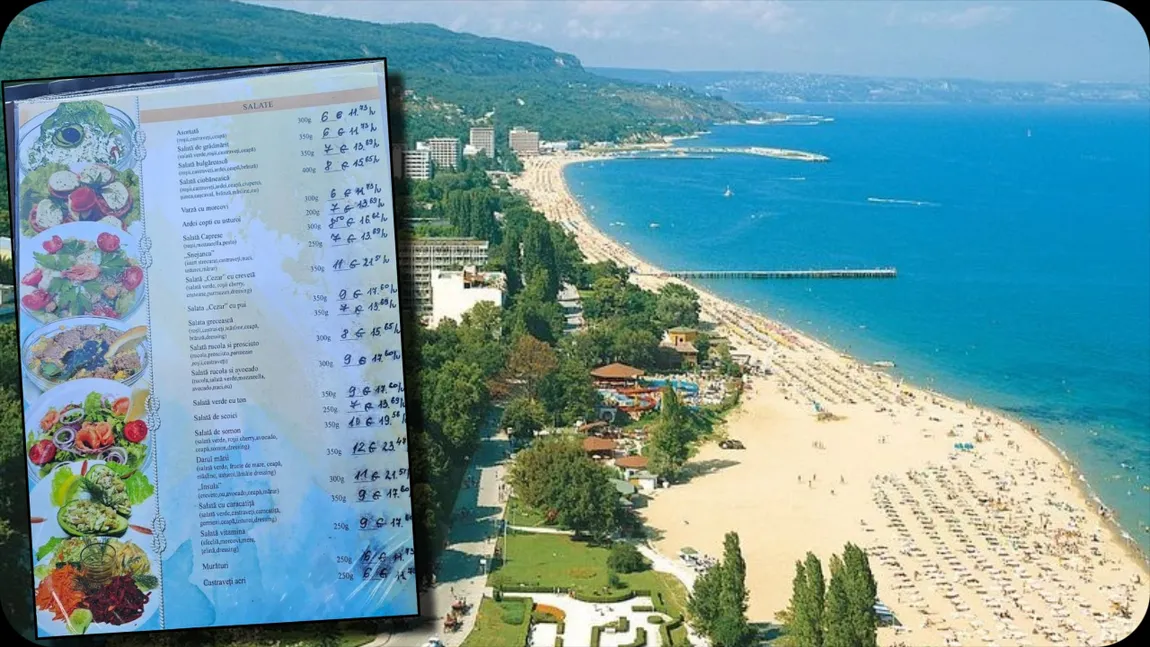 Cum arată prețurile pe litoralul din Bulgaria după trecerea la moneda euro. Pentru o salată trebuie să scoți din buzunar 10 euro