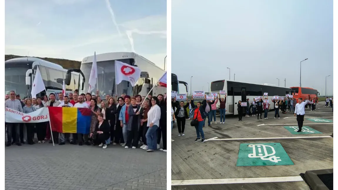 Proiectul noii legi a salarizării scoate în stradă angajații din Sănătate. Sindicaliștii Sanitas vin la București din toate colțurile țării pentru a protesta