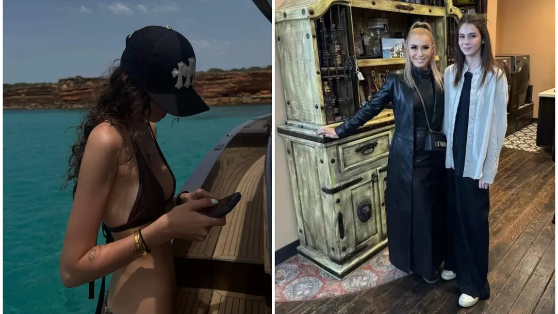 Rebecca Dumitrescu, apariție incendiară în costum de baie! Fiica Anamariei Prodan a atras toate privirile în vacanță