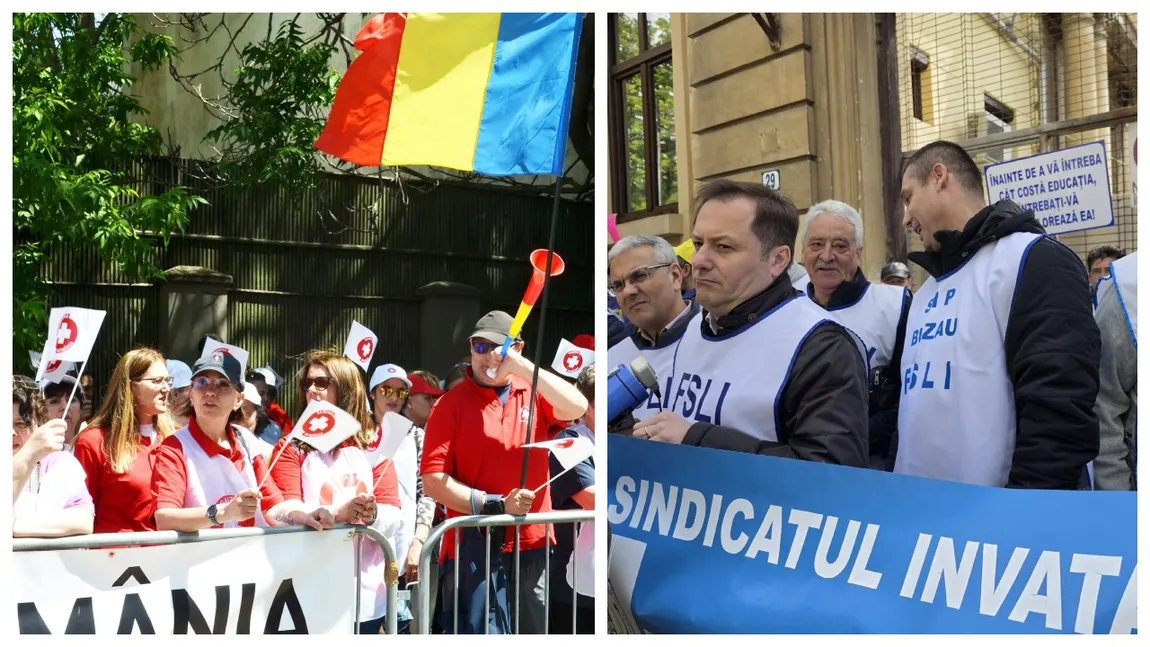 Legea salarizării scoate sindicaliștii în stradă. Miting anunțat în Capitală. ”Aș discuta câteva luni cu reprezentanții fiecărui domeniu”