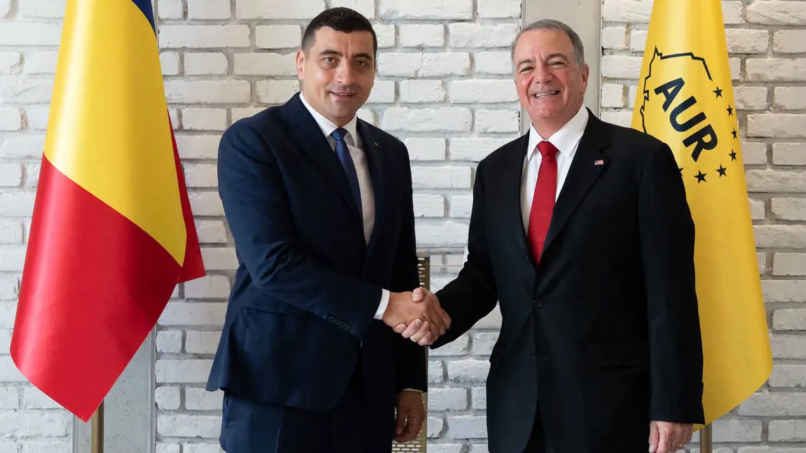 Preşedintele AUR George Simion s-a întâlnit cu ambasadorul SUA la Bucureşti, Darryl Nirenberg / Politico: Liderul AUR, „purtătorul de stindard al MAGA în România