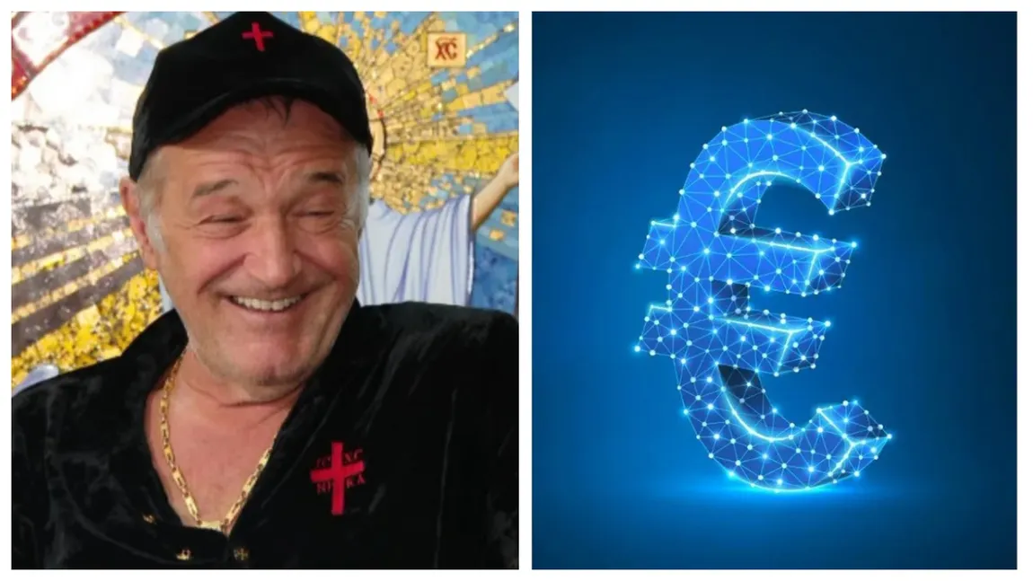 EXCLUSIV Gigi Becali spune că nu-l sperie scenariul ”euro digital”. ”Face Luțu portofel sau îl folosesc pe al soției, al nepoților”