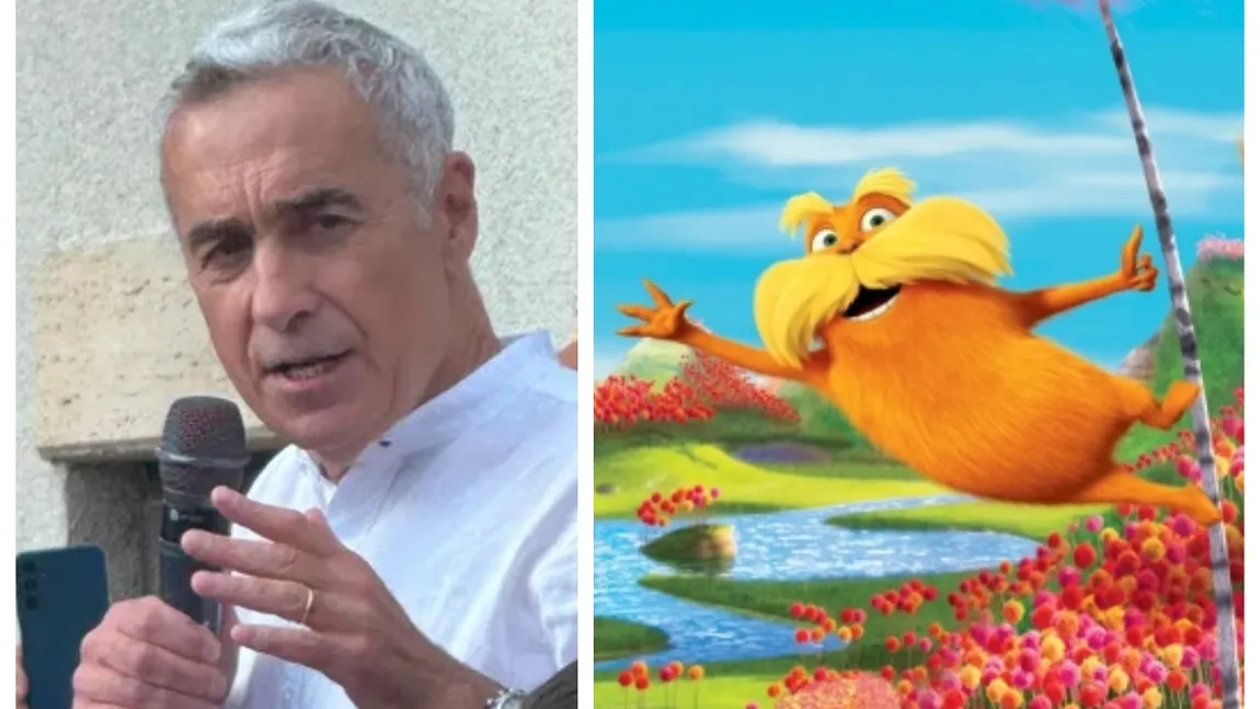 Călin, file din desene animate. Idolul suveraniștilor s-a inspirat iar din Lorax, în discursul cu ocazia târgului din Argeș