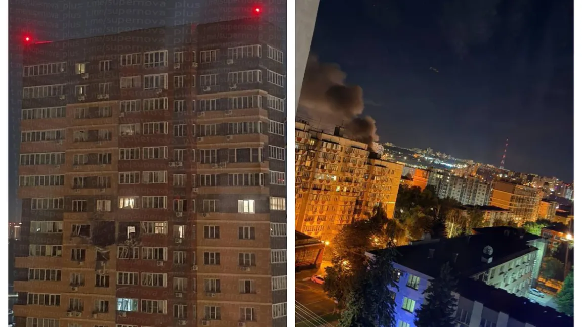 VIDEO Uraina, atac cu drone pe teritoriul Rusiei