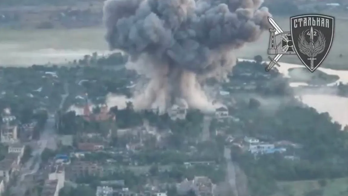 Rusia a lansat o bombă glisantă FAB-3000 „devastatoare”, de trei tone, asupra Ucrainei VIDEO