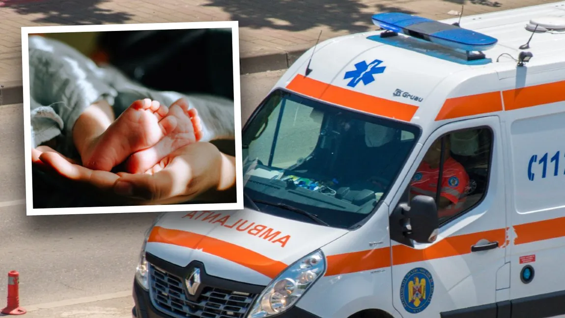 Accident cu trei mașini în județul Sibiu, pe DN 14. Cinci persoane, între care un bebeluș de doar șase luni, au fost implicate