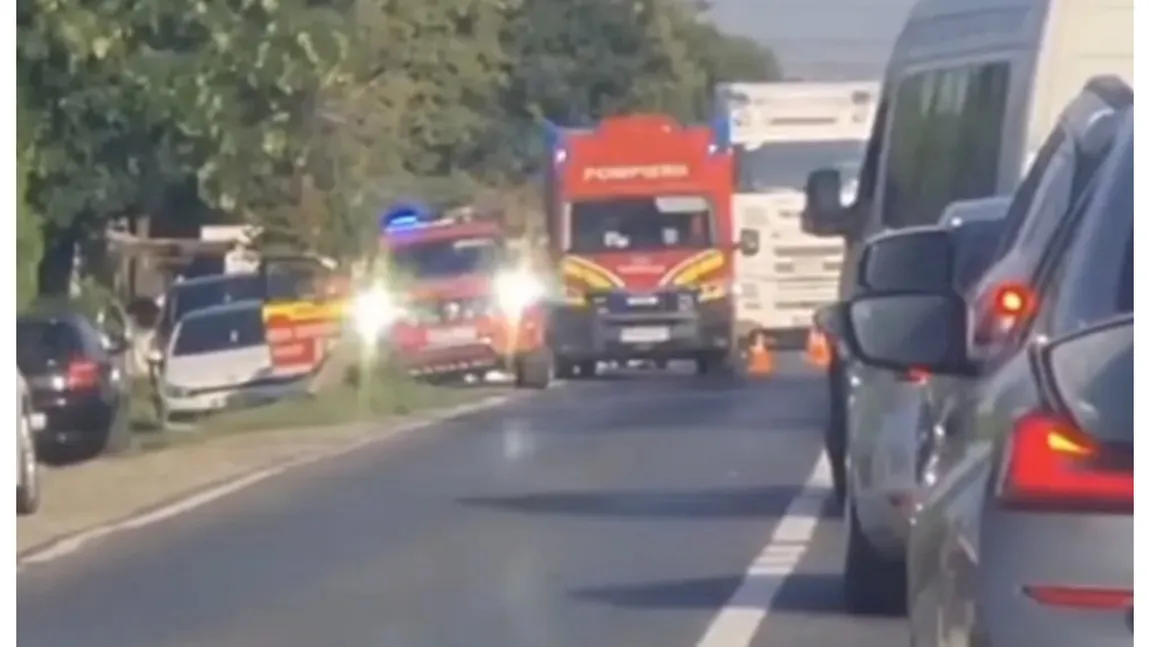 Tragedie în județul Galați. Un șofer a făcut infarct la volan după ce a aflat că fiica lui a făcut accident