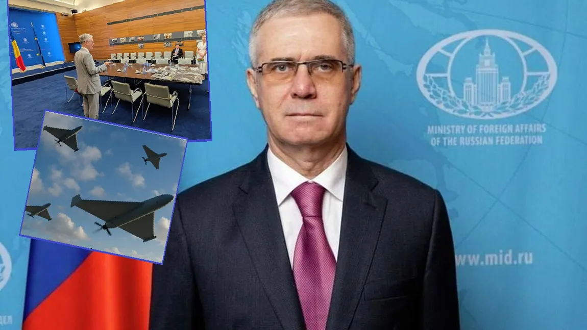 Ambasadorul rus la București amenință România după ce a fost chemat să dea explicații la MAE în scandalul dronelor: „Nu va rămâne fără răspuns! O înscenare propagandistică, acuzații nefondate, fără nicio dovadă”