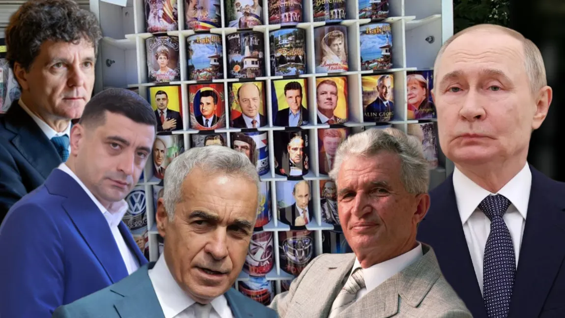 Ce au găsit turiștii români la Balcic. Căni cu Simion, Georgescu și Nicușor Dan, la același preț cu Putin, Stalin și Ceaușescu