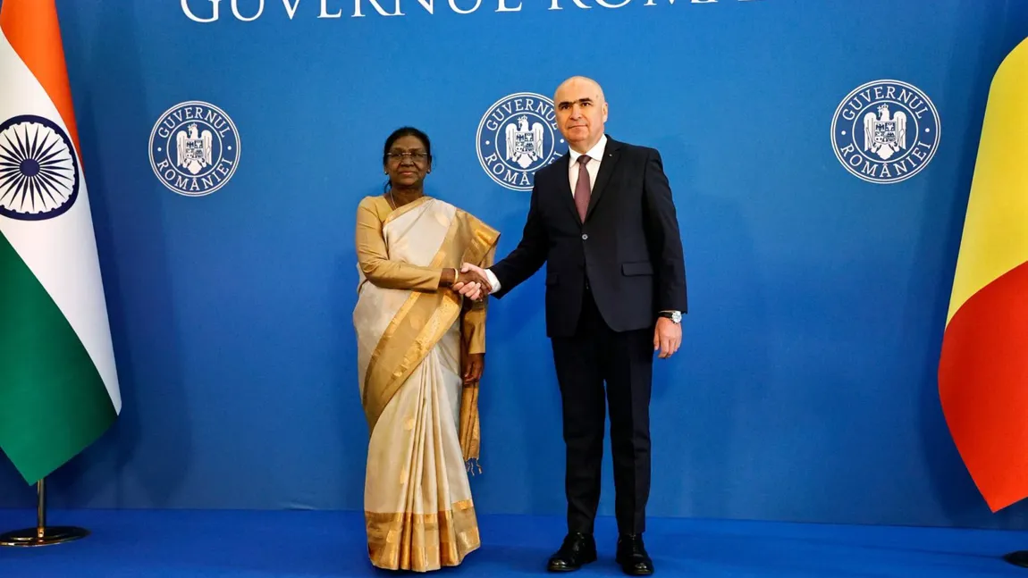 Ilie Bolojan, după întâlnirea cu președinta Republicii India: „Ne propunem să dublăm volumul schimburilor comerciale”