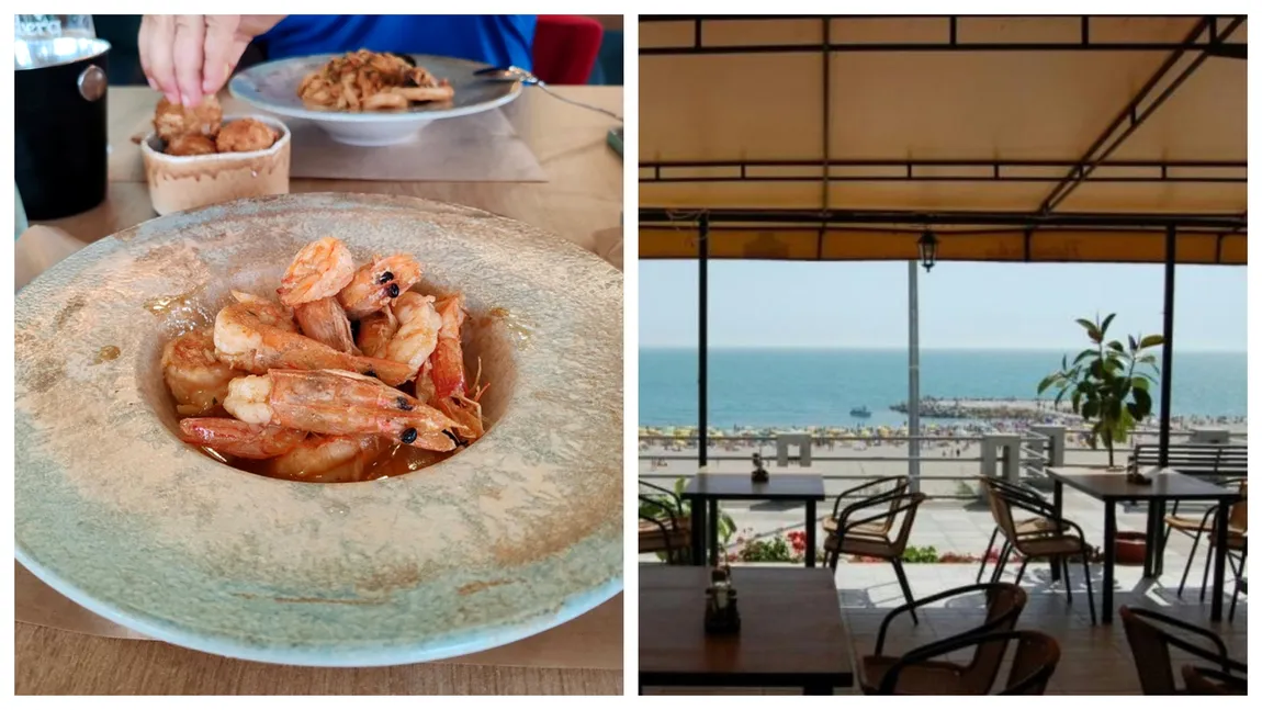 Cât a plătit o turistă pentru o porție de șase creveți într-un restaurant din Constanța. Nota de plată este şocantă!