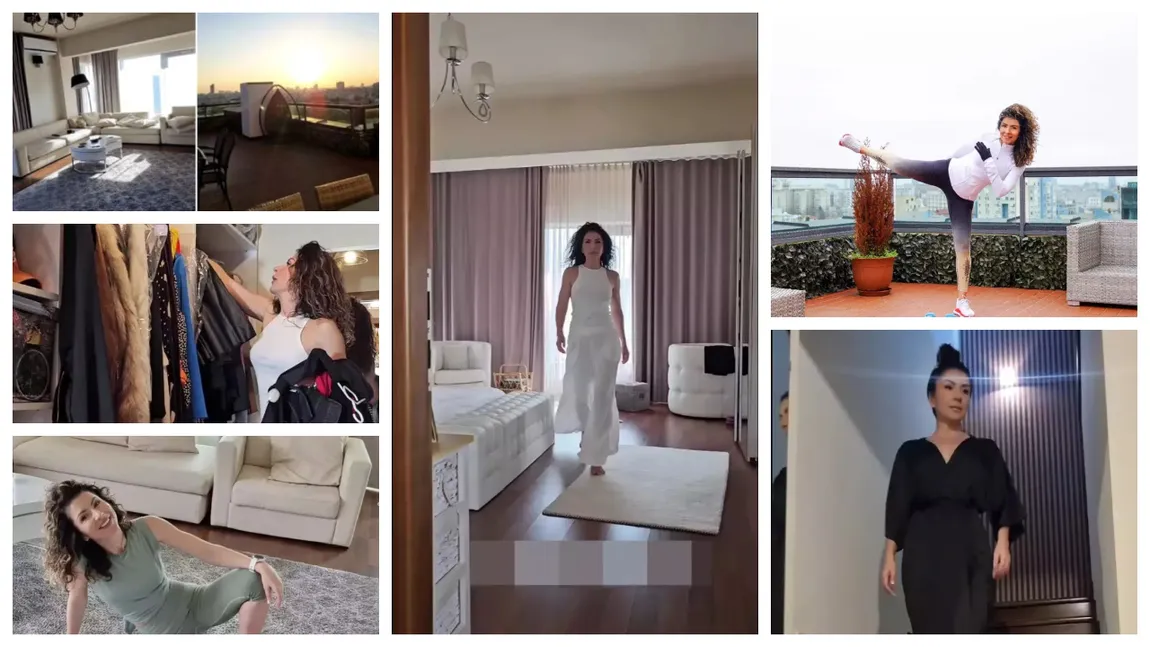 Cum arată penthouse-ul de lux în care locuiesc Mircea Badea și Carmen Brumă. Au o terasă uriașă: ”M-am hotărât să mă așez la casa ei”