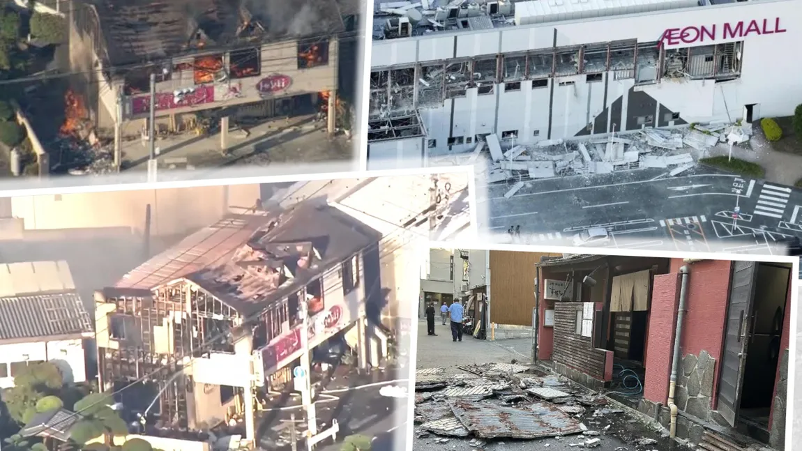 Zeci de persoane, captive într-un mall care s-a prăbușit în urma unei explozii. Deflagrația a avut loc după un cutremur puternic