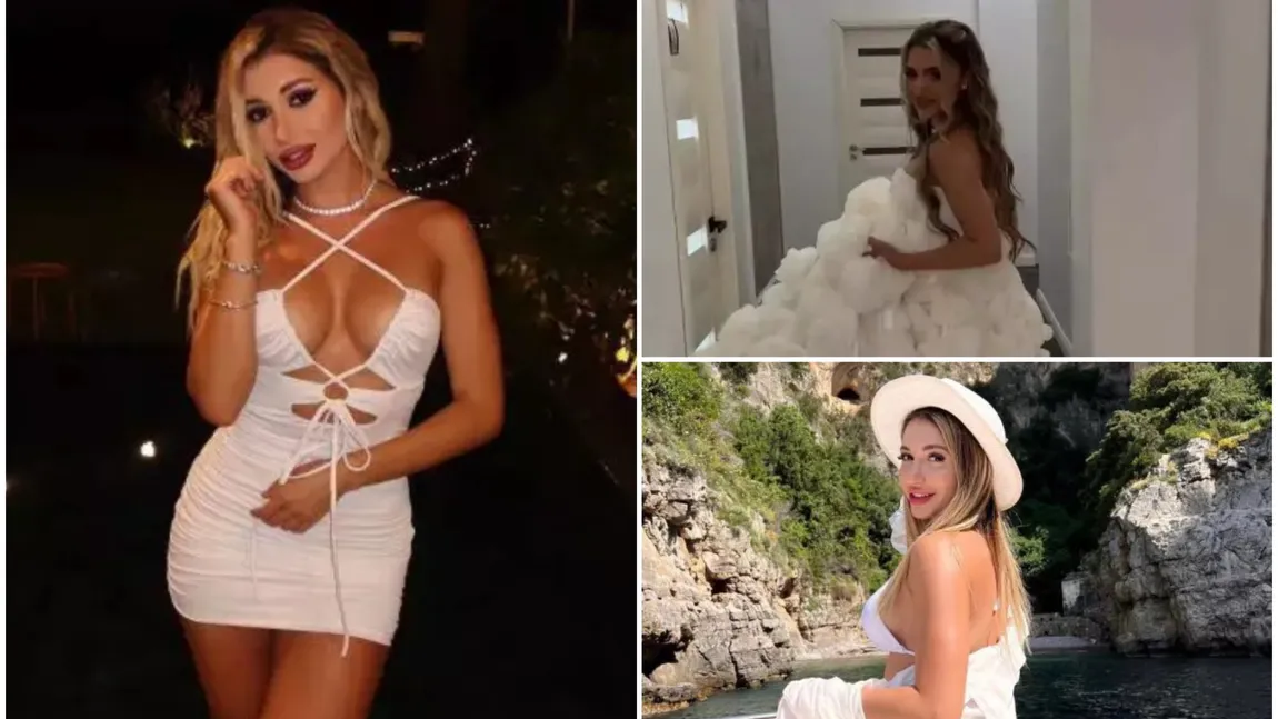 FOTO Daria Cuflic s-a măritat! Fosta ispită de la Insula Iubirii a purtat trei rochii de mireasă
