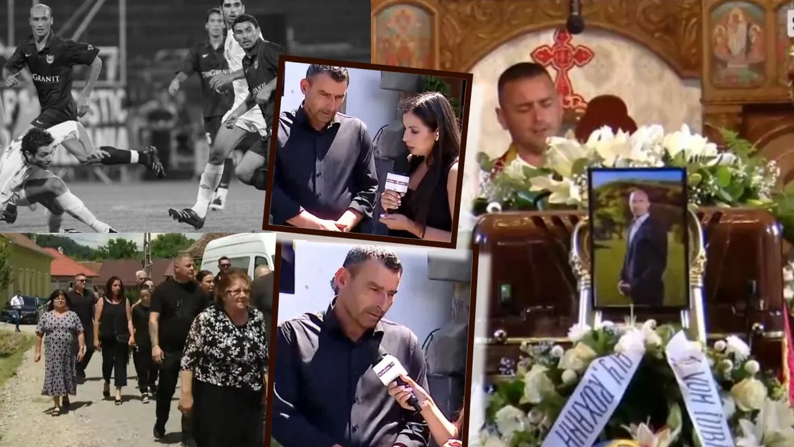 Exclusiv / Eugen Trică, în lacrimi la înmormântarea lui Gabi Mureșan. Este distrus de durere după pierderea fostului coleg. ''România a pierdut un mare om''