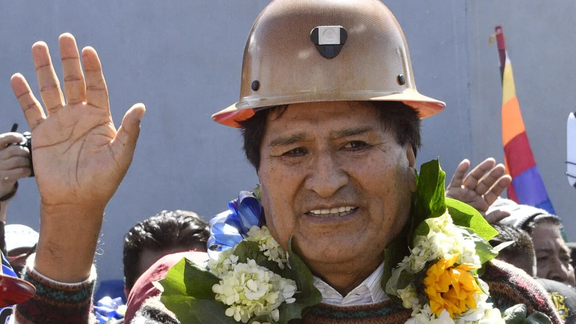 Parchetul a emis un ordin de arestare pe numele fostului președinte Evo Morales