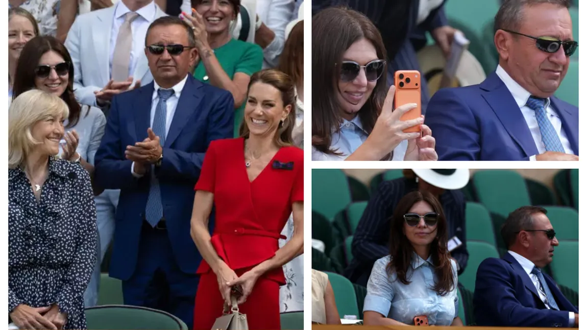 Halep, prima reacţie după ce s-a afişat cu Dorin Mateiu, iubitul cu 24 de ani mai în vârstă, în loja de la Wimbledon
