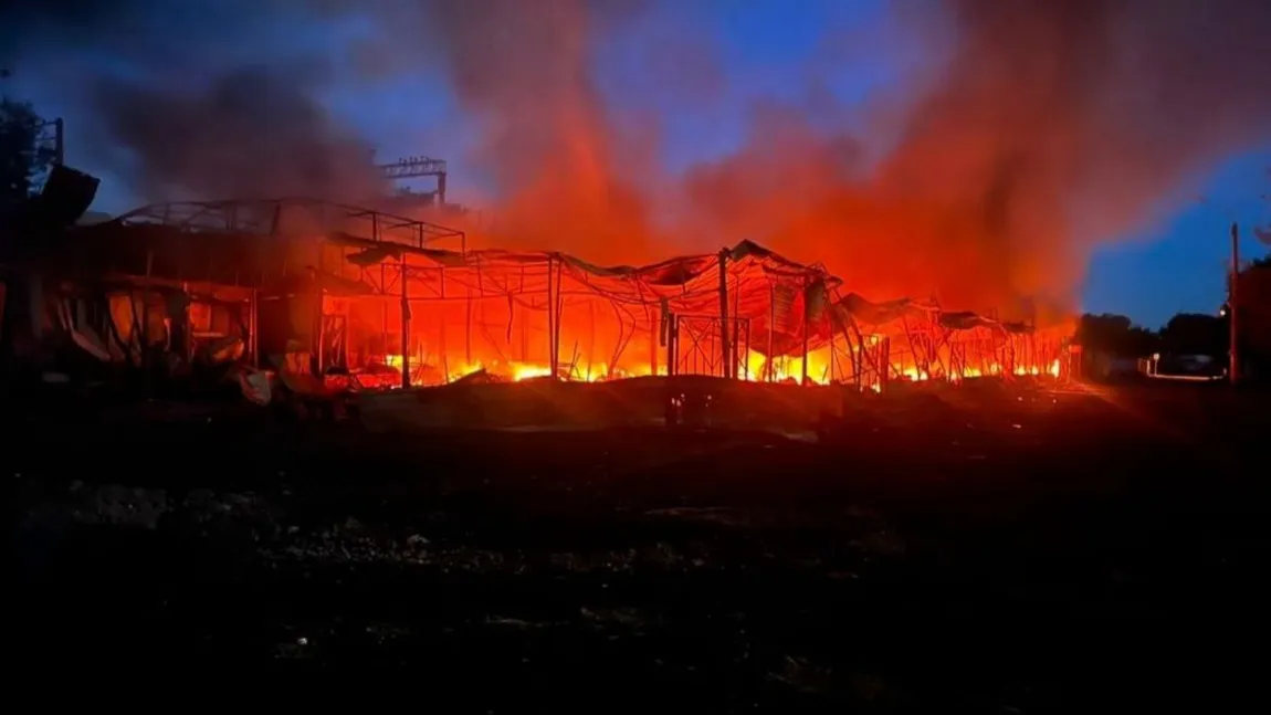 O rachetă rusească a distrus fabrica de drone din Kiev a unei companii americane. Ucraina cere urgent rachete Patriot