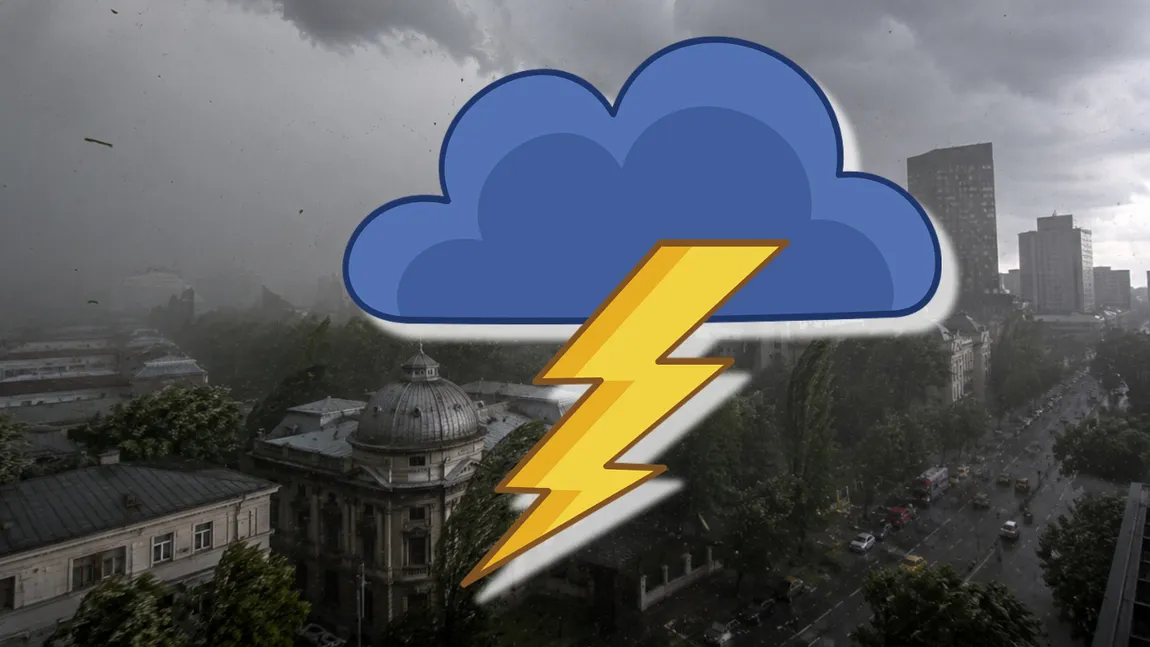 Prognoza meteo. Vremea o ia razna! ANM anunță ploi torențiale, furtuni violente și grindină. Unde scad brusc temperaturile