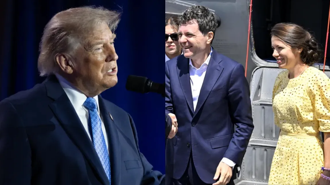 Nicușor Dan i-a prezentat-o lui Donald Trump pe Mirabela Grădinaru, la fotografia oficială de la summitul NATO