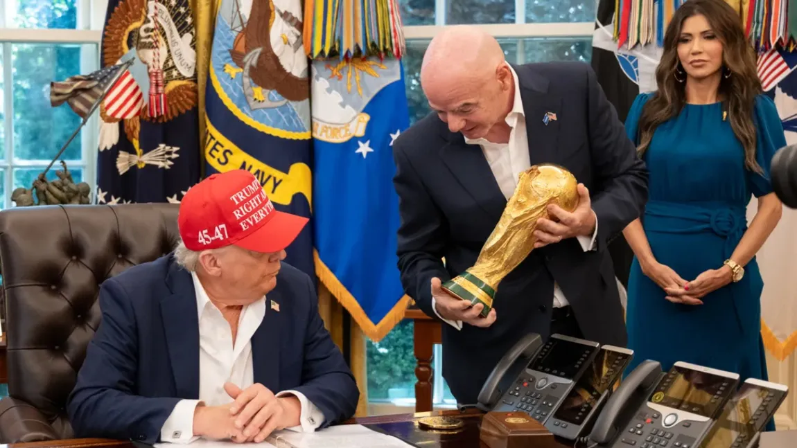 Donald Trump merge la finala Cupei Mondiale. Va înmâna trofeul alături de președintele FIFA, Gianni Infantino