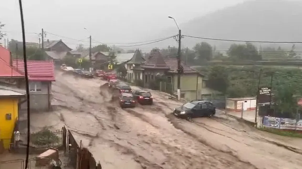 Cod ROȘU de inundații pentru râurile din Prahova și Dâmbovița. A fost emis mesaj Ro-Alert