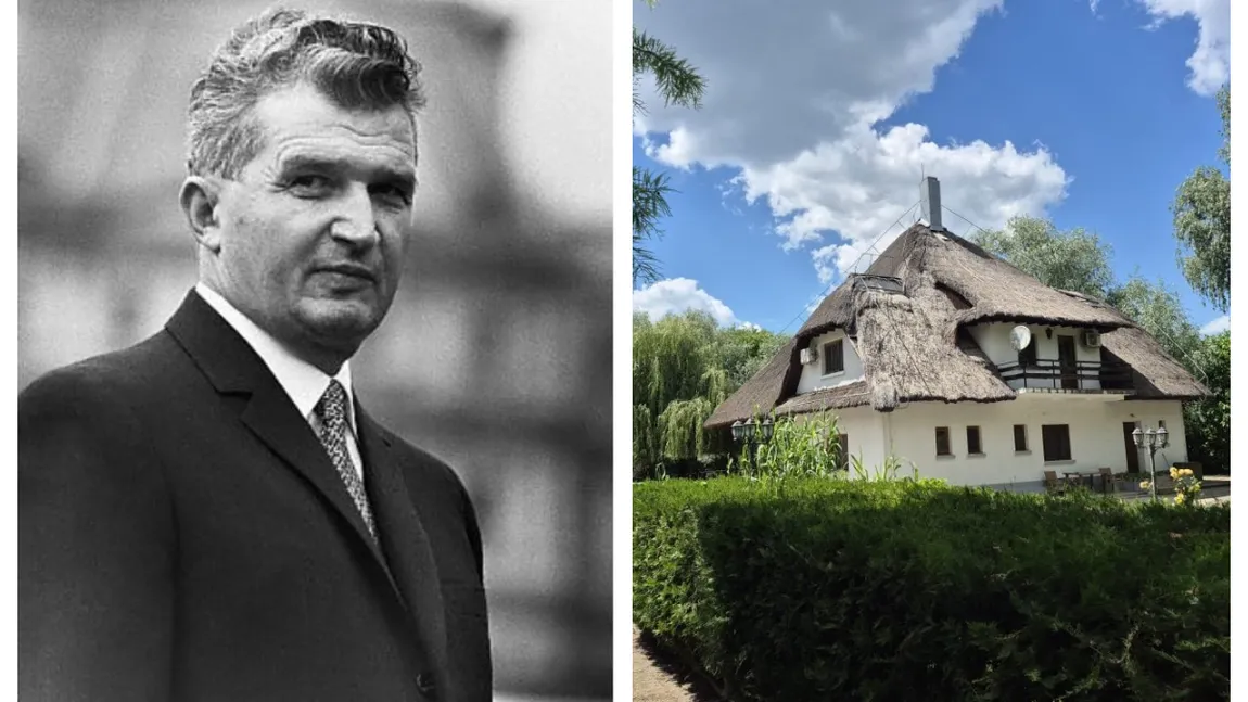 Cum arată fosta vilă de protocol din Delta Dunării a lui Nicolae Ceaușescu. Era una dintre reședințele preferate ale dictatorului
