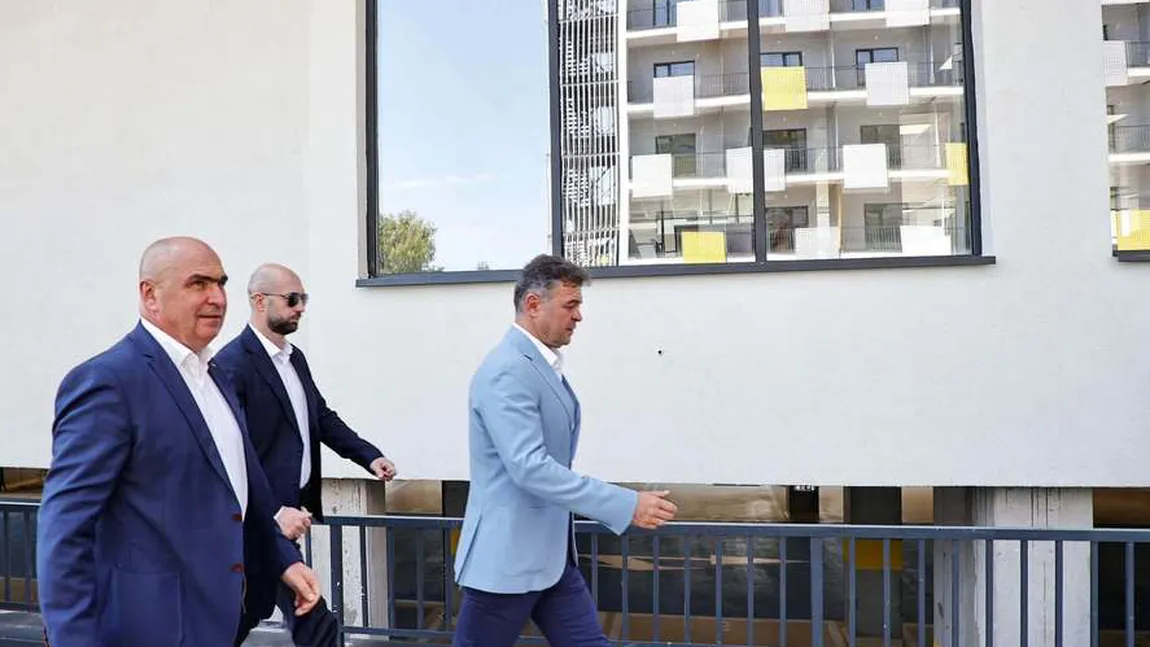 Ilie Bolojan, între inaugurarea unui pasaj rutier la Oradea şi un cămin la Timişoara, despre criza profundă din România