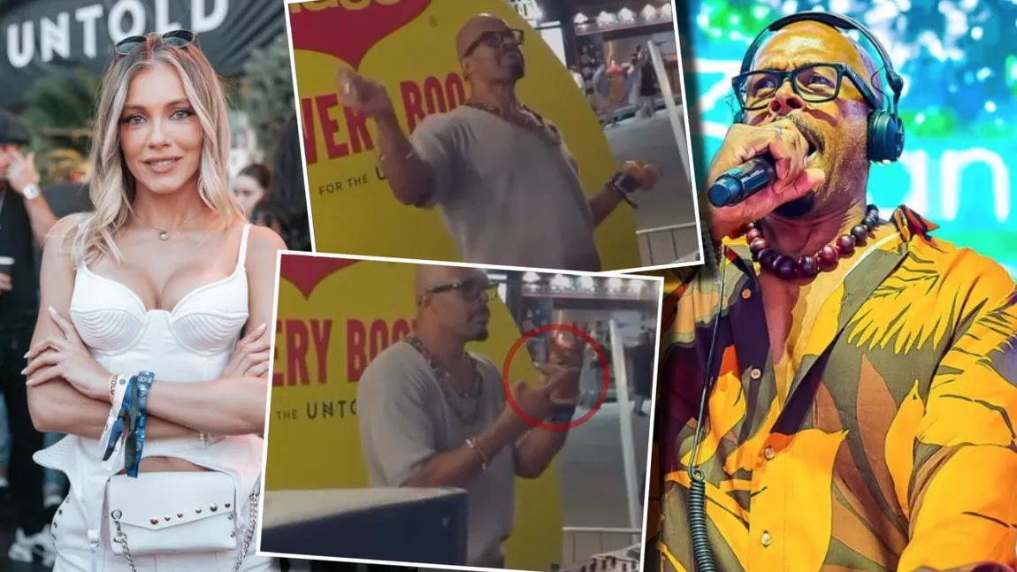 Gestul nelalocul lui pe care l-a făcut Cabral în timp ce mixa la Untold. A fost cu trimitere la fosta lui soție și nu a trecut neobservat