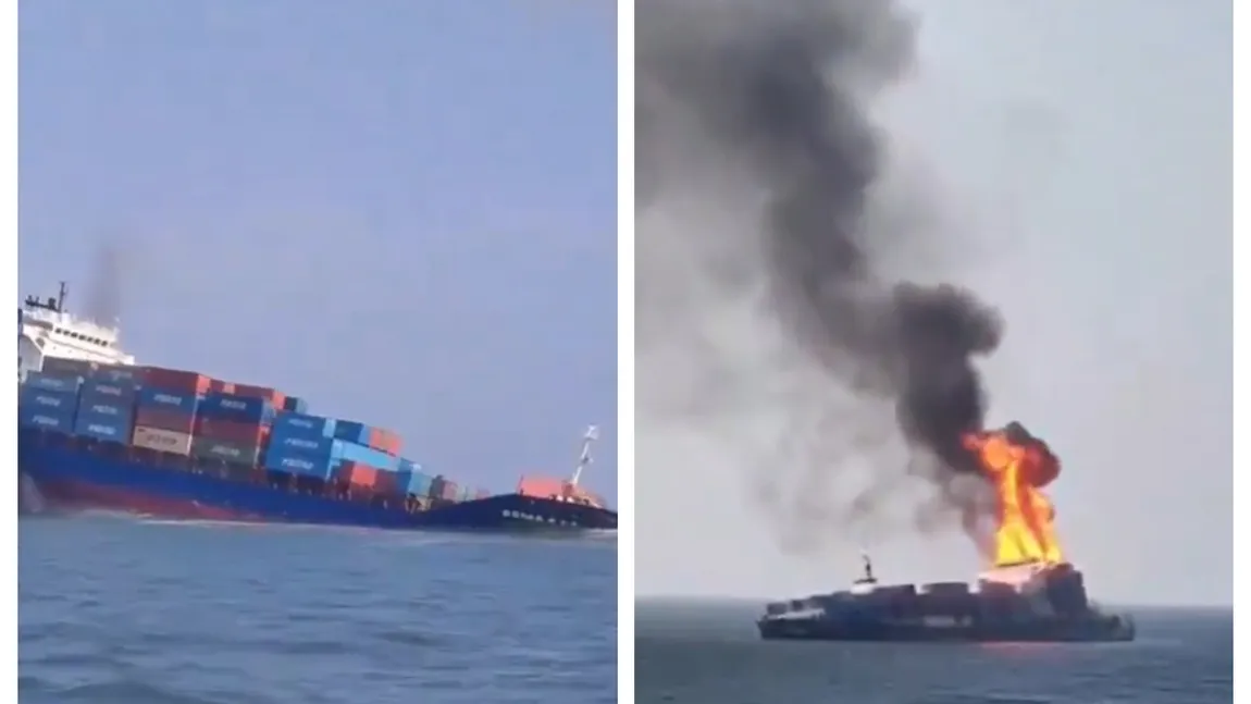 Navă a gigantului rus nuclear Rosatom, scufundată în Marea Neagră de un atac ucrainean VIDEO