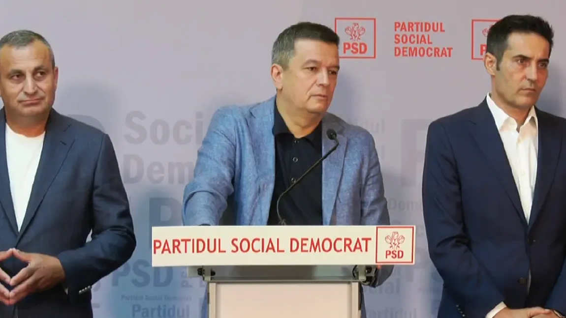 DOCUMENT Cele 10 priorități ale PSD pentru următorii doi ani. Sorin Grindeanu: 